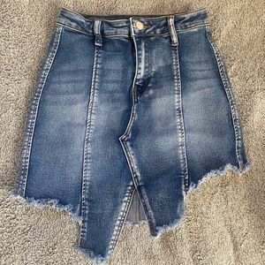 Mini Denim Skirt